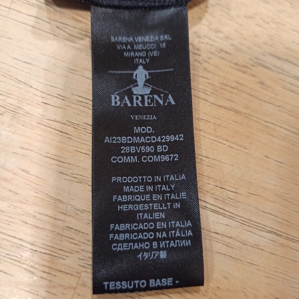 Barena Venezia women's black leggings made in Italy. Size XS - Picture 7 of 13